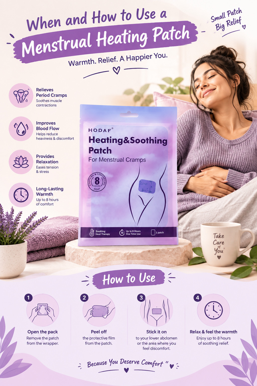 When and How to Use a Menstrual Heating Patch