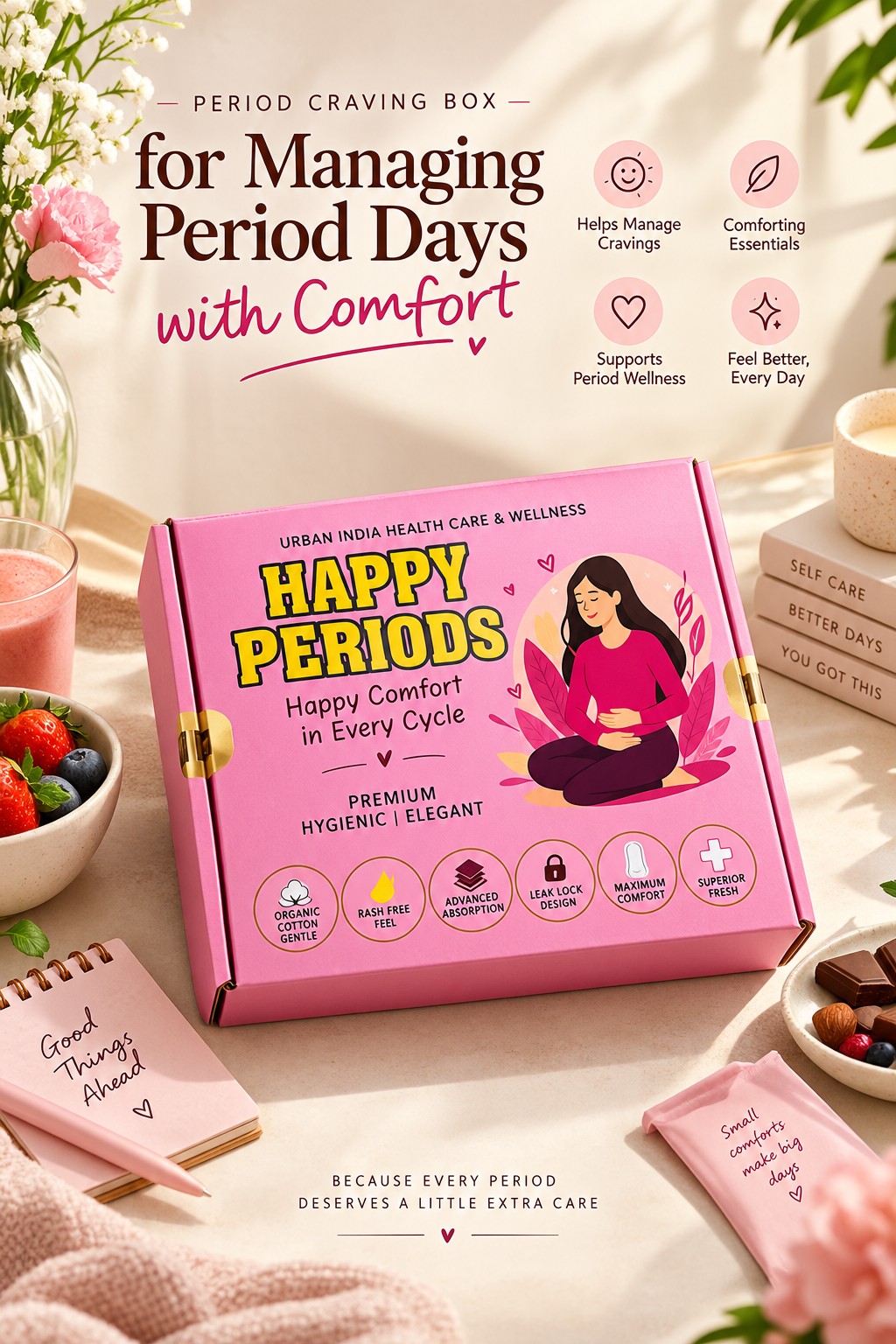 Period Craving Box for Managing Period Days with Comfort