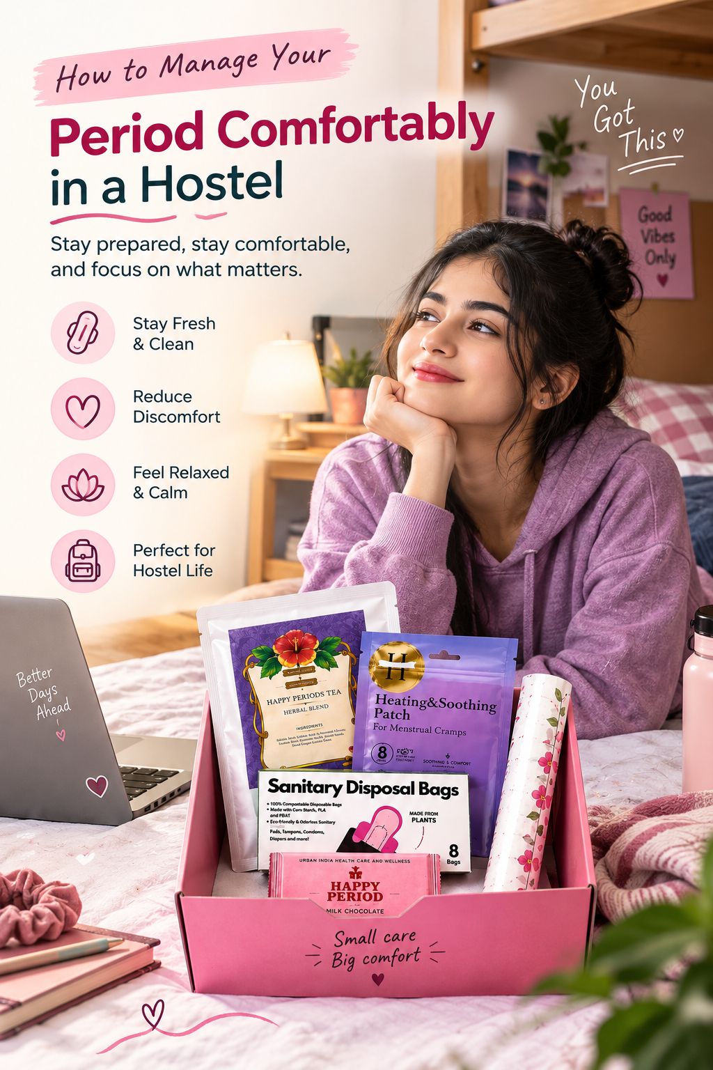 How to Manage Your Period Comfortably in a Hostel
