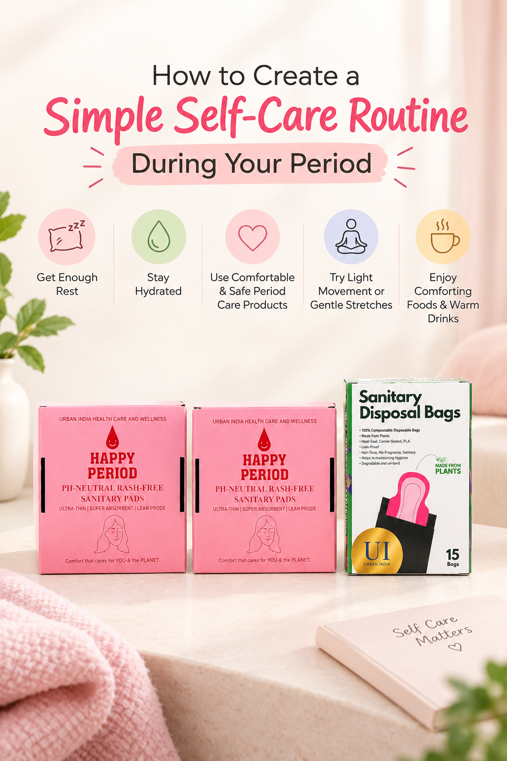 How to Create a Simple Self-Care Routine During Your Period