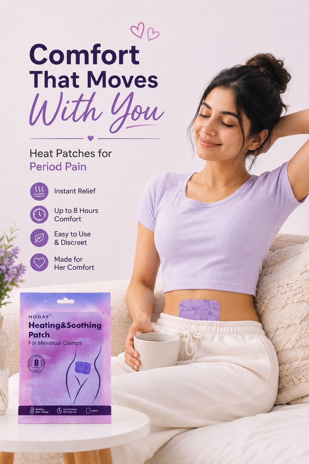 Comfort That Moves With You: Heat Patches for Period Pain