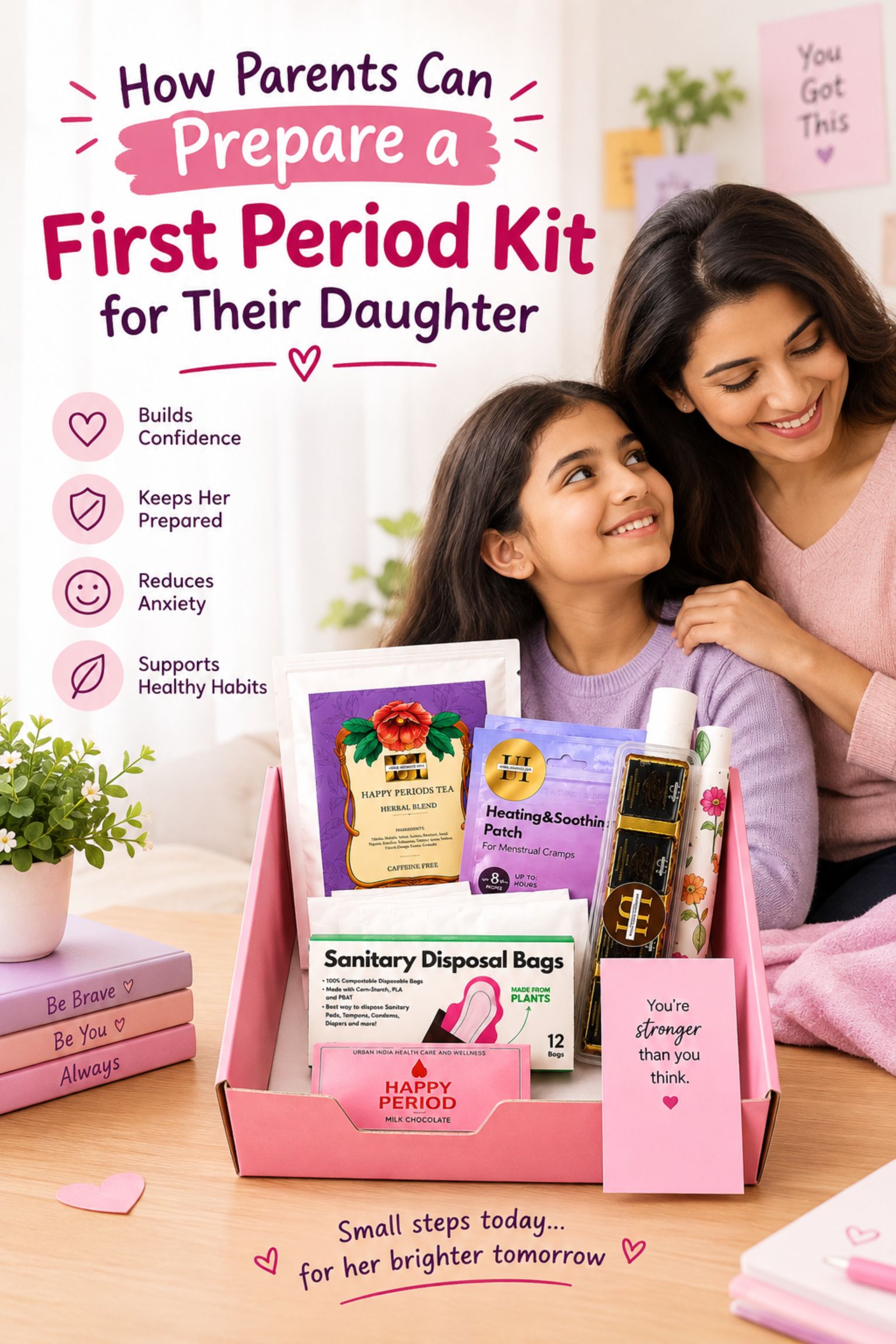 How Parents Can Prepare a First Period Kit for Their Daughter